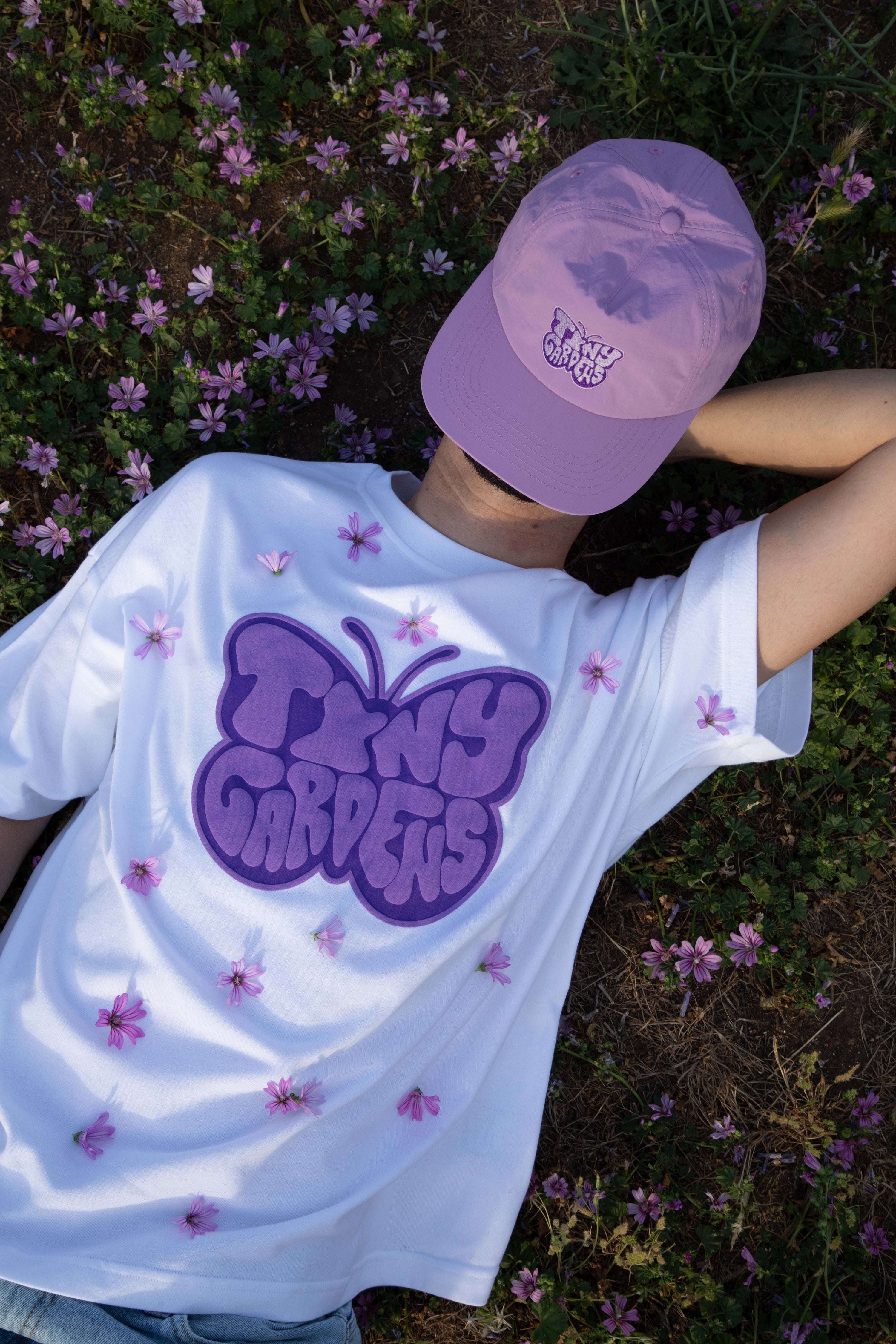 PURPLE BUTTERFLY TEE