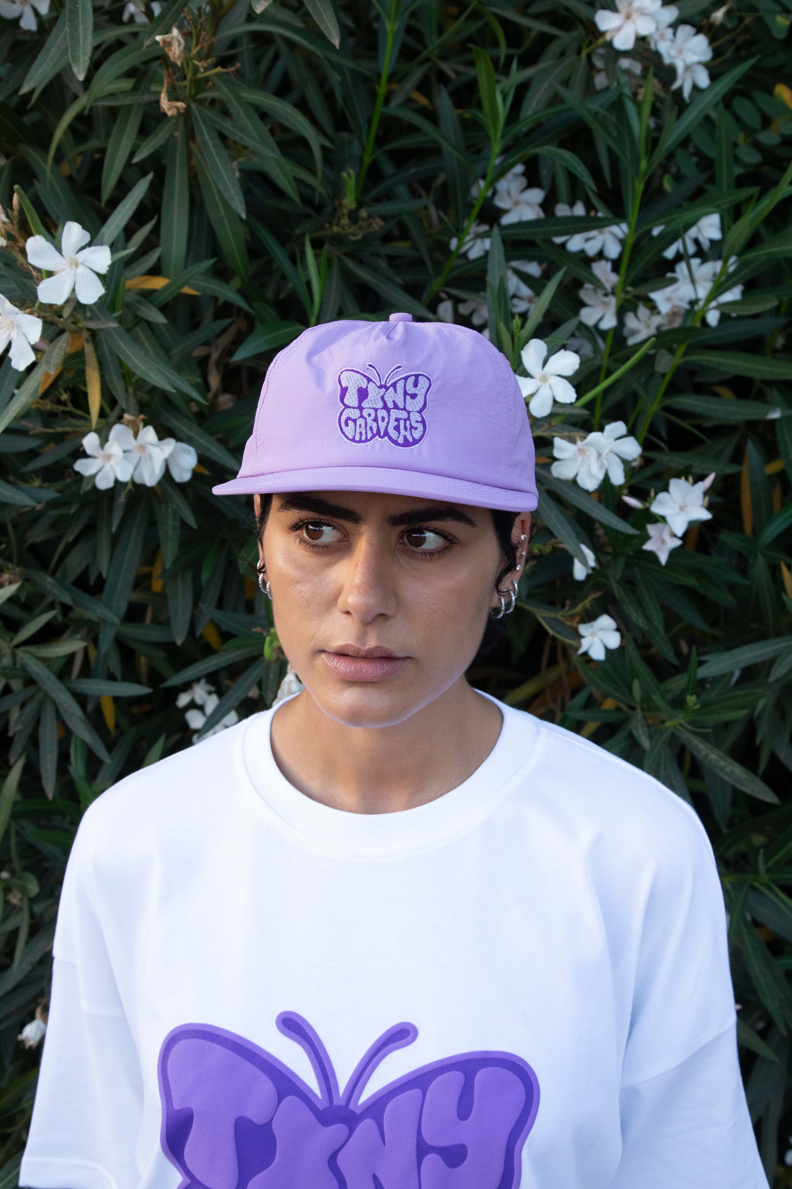 BUTTERFLY LILAC HAT